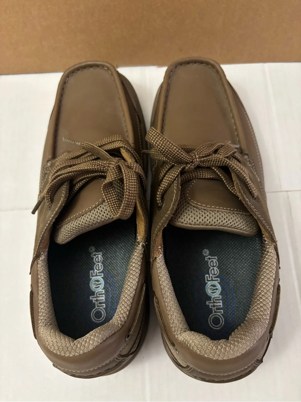 ORTHOFEET Baton Rouge Shoes Mens 10.5 2E Leather Comfort  427